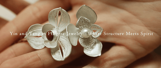 A Taoist-inspired filigree jewelry concept with light and shadow in balance