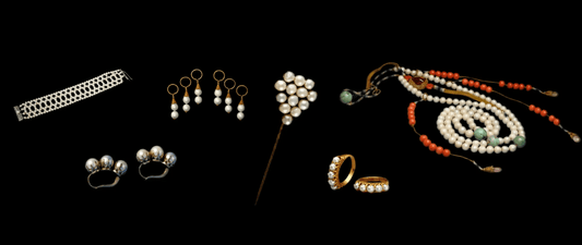 Heritage inspired Asian jewelry collection by ZolanJewelry, showcasing Chinese filigree, lacquer, and cloisonné enamel craftsmanship