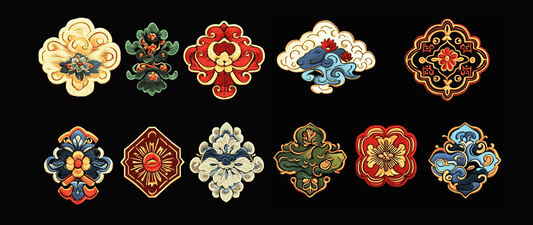 Traditional Chinese cloisonné enamel patterns showcasing intricate craftsmanship and cultural heritage, featured by ZolanJewelry