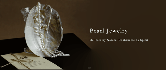 Flat lay of ZolanJewelry pearl gifts, featuring cultural design elements and elegant packaging