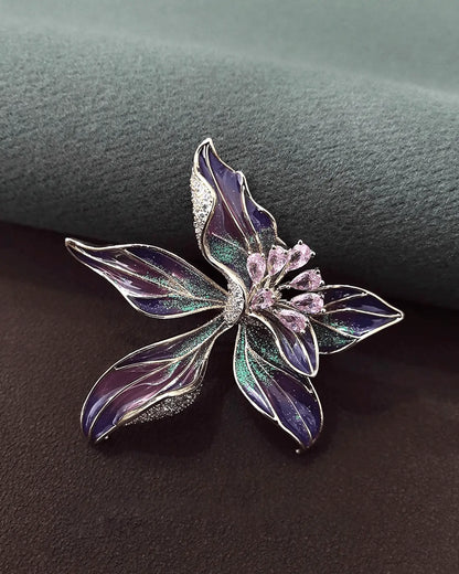 Detail of cloisonné wire outlines and enamel glaze texture, capturing the fluid elegance of traditional artistry