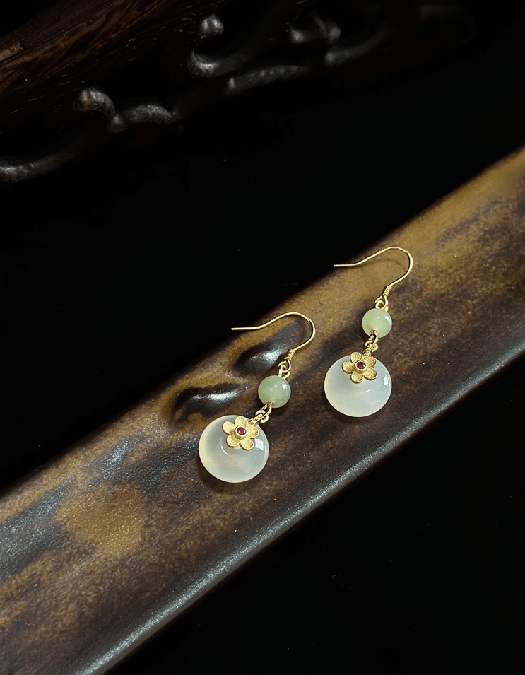 Handcrafted Chalcedony Earrings – Meaningful Gift for Family, Friends, and Loved Ones